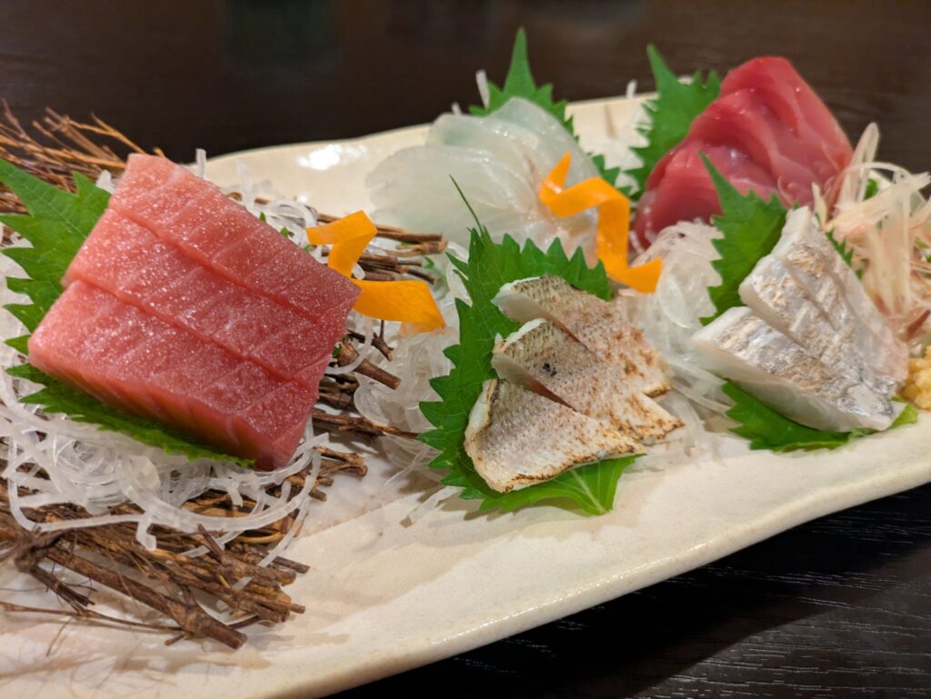 刺身盛り合わせ